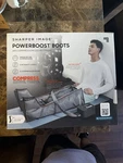 Sharper Image Powerboost Boots Air Compression Fits 25"-31" Inseam. Fixed Price $129.99.