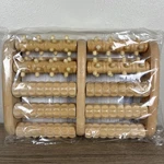 Theraflow Wooden Foot Massager Roller Reflexology Arch Support. Fixed Price $14.99.