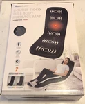 Health Touch Double-sided Full Body Massage Mat Vibration Heat Hi Lo Relaxation. Fixed Price $35.99.