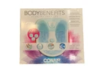 Conair Bodybenefits Bubbling Foot Spa Heated 3 Attachments Toe Touch Control. Fixed Price $39.99.