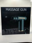 Massage Gun 4 Heads Rechargeable Multispeed Percussion Black Abs Handheld. Fixed Price $27.89.