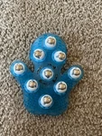Samyo Palm Shaped Glove Body Massager With 9 360-DEGREE-ROLLER Metal. Fixed Price $18.00.