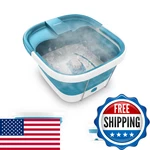 Homedics Smart Space Bubble Mate Collapsible Foot Heat, Pumice Stone,. Fixed Price $61.31.