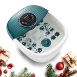 Foot Spa Bath Massager With Heat, Bubbles, And Vibration. Fixed Price $75.99.