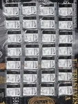 Zynex Electrodes, 2" 4-PACK Physical Medicine & Rehabilitation Mpn 300027. Fixed Price $25.00.