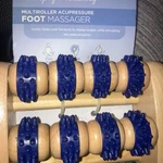 Vivitar Simply Relaxing Multroller Acupressure Foot Massager Wood. Fixed Price $9.00.