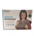 Homedics 3.3LBS Weighted Massage Wrap W/ Soothing Heat HCM-350HJ-2 Brand New. Fixed Price $44.95.