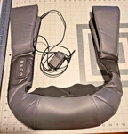 Nekteck Shiatsu Neck Back Massager With Heat Not Cordless A01-NM06-GY. Fixed Price $19.00.