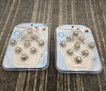 (qty 4) Lindo Palm Stress Relieving Massager 360 Rotating Ball Relaxation. Fixed Price $45.29.