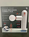 Sharper Image Power Percussion Compact Plus Portable Massager. Fixed Price $35.99.