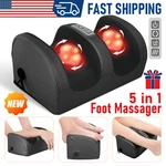Shiatsu Foot Massager Machine W/ Heat Vibrate Deep Kneading For Plantar Fasciiti. Fixed Price $26.32.
