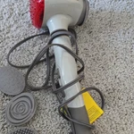 Homedics HHP-350 Percussion Massage Wand Handheld Gray With Attachments. Fixed Price $21.49.