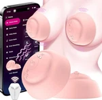 Pink Rechargeable Cordless Handheld Chest Massager Silicone Usb Charging. Fixed Price $20.00.
