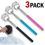 3 Pack Metal Back Scratcher Extendable Massager Bear Claw Telescopic New. Fixed Price $8.90.