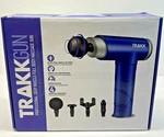 Trakk Deep Tissue Handheld Athlete Massage Gun Therapy W/ 4 Speeds & Attachments. Fixed Price $44.00.