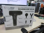 New Aduro Sport Elite Recovery Massage Gun With 4 Interchangeable Heads - Black. Fixed Price $67.96.