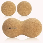 Natural Cork Peanut Massage Ball Roller Trigger Point Myofascial Release Doub.... Fixed Price $29.92.