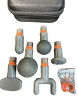 Sharper Image Power Percussion Deep Tissue Massager 6 Attachments O-rings & Case. Fixed Price $17.88.