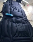 Conair Seat Massager Heated Back Chair Cushion Home Car Pad Pain Lumbar 4592STM. Fixed Price $28.99.