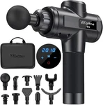 Wattne Muscle Gun Deep Tissue Percussion Massager - Portable Handheld W2. Fixed Price $54.54.