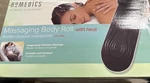 M9- Homedics Massaging Body Roll With Heat & Variable Vibration Massager Pad Box. Fixed Price $27.99.