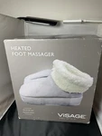 Visage Pro Style Heated Memory Foam Foot Massager Used Once. Fixed Price $18.00.