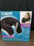Conair Body Benefits Heated Massaging Neck Rest Soothes Upper Back &. Fixed Price $17.00.