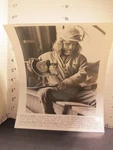 Pbs Tv Show Promo Photo 1970S Mark Di Suvero Sculptor Metal Sculpture +2PGS. Fixed Price $18.00.