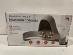 Sharper Image Realtouch Cordless Neck, Shoulder & Back Shiatsu Massager + Heat. Fixed Price $24.99.