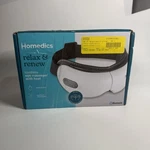 Homedics Cordless Eye Massager With Compression Heat And Vibration Bluetooth. Fixed Price $17.99.