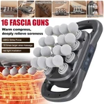 16-HEAD Gun Set, Deep Tissue Massager Muscle Pain Relief. Fixed Price $36.09.