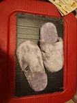 Conair Foot Vibes Massaging Vibrating Slippers Sports Series Flexible Size 6-8.5. Fixed Price $15.00.