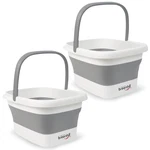 2 Pack Foldable Foot Bath Basin, Collapsible Soak Tub, Multifunction Plasti. Fixed Price $46.99.