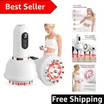 Milky White Full-body Massager For Lymphatic Drainage Spa-quality Experience. Fixed Price $67.99.