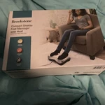 *in Box New*health Touch Brookstone Shiatsu Foot Massager With Heat & User Guide. Fixed Price $40.35.