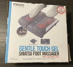 Homedics Gel Shiatsu Foot Massager With Soothing Heat, New Open Box. Fixed Price $35.00.