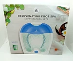 Rejuvenating Foot Spa With Whirlpool Jets By Vie. Fixed Price $30.00.