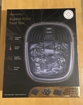 New Homedics Bubble Bliss Portable Heated Foot Spa Massager Soothing Lightweight. Fixed Price $14.99.