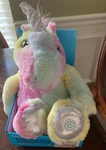 Healthtouch Vibration Huggable Massager Rainbow Unicorn Plush Animal Soft. Fixed Price $19.95.