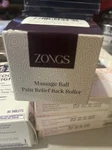 Zongs Manual Ball Pain Relief Back Roller Massager Self Therapy. Fixed Price $10.99.