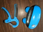 Homedics Quad Mini Hand Held Vibrating Massager Plus Grip Strengthener. Fixed Price $19.95.