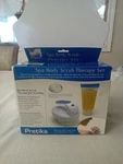 Pretika Spa Body Scrub Therapy Set Waterproof Brush/ Microfiber Bristle New. Fixed Price $34.99.
