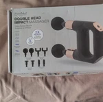Nuvomed Double Impact Massager Cordless Rechargeable 8 Heads 6 Speeds. Fixed Price $25.00.