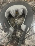 Homedics Neck And Shoulder Massager With Heat, Model NMS-377HJ,. Fixed Price $22.50.