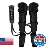 Serenelife Air Compression Leg Massager, Heat, Ice, 6 Modes, 3 Intensities, 11. Fixed Price $158.98.