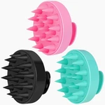 Oligei Scalp Massager 3 Pack, Shampoo Brush, Hair Scrubber Pink, Black Green. Fixed Price $11.62.