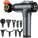 Apherma Massage Gun, Muscle For Athletes Handheld Large, Grey. Fixed Price $44.99.