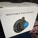 Mountable Ball Roller,back Neck Massager Wall Mount,trigger Point New. Fixed Price $20.00.