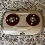 Homedics Shiatsu Foot Massager Fm-s Silver Red Rotating Mechanism. Fixed Price $15.00.