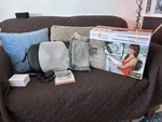 Sonic Comfort Luxe Heated Shiatsu Kneading Massager Multispeed 4 Head 133818. Fixed Price $69.00.